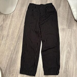 Black Striped women’s Pants